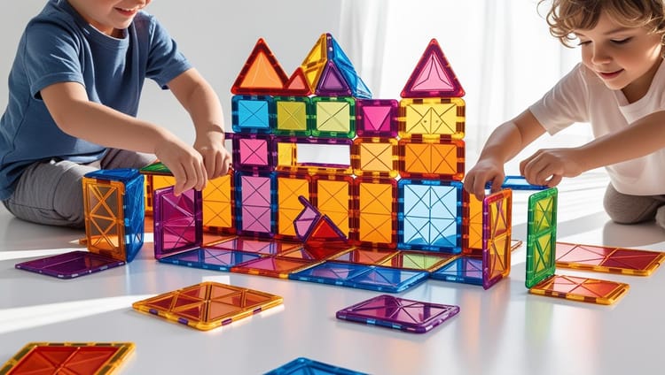 🌈 The Amazing Benefits of Magnetic Tiles for Kids